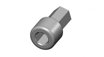RCD Adapter -5/8" male  to 1/2"  Female  goes fron Gear Drive to a .500"  oil pump or ?